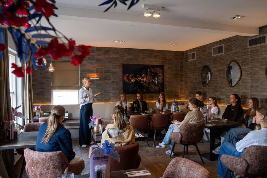 Gastvrijheidstraining in een restaurant